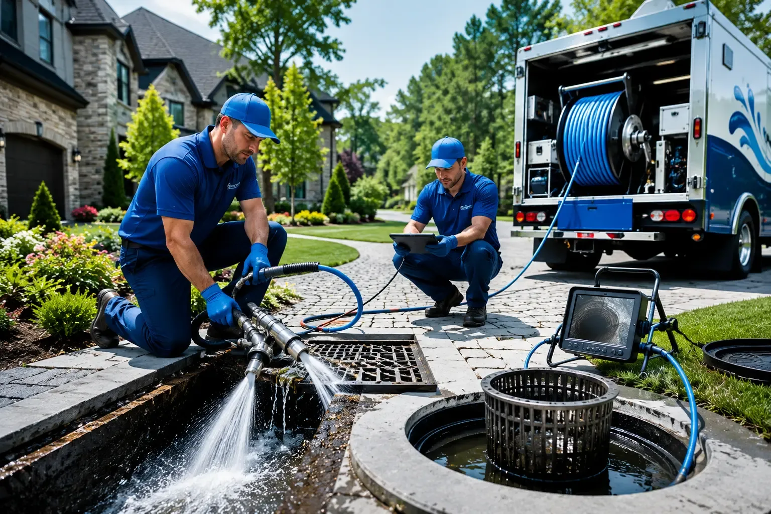 Local outdoor drain cleaning professionals in Estherwood, LA
